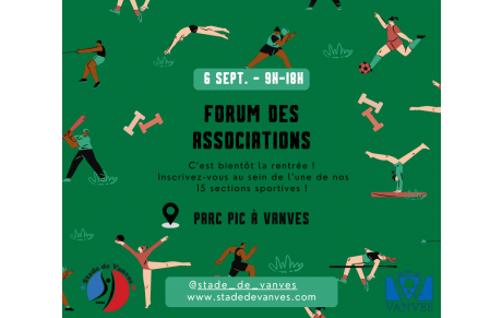 FORUM DES ASSOCIATIONS 25-26